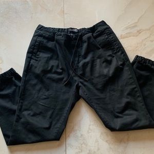 Drawstring jogger pants